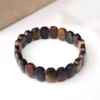 Multi Tiger eye Flat Oval